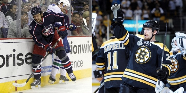 Radek Martínek a Andrew Ference v dresu HC MOUNTFIELD!
